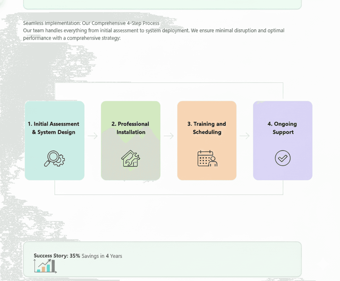 Commercial energy solutions - Peak demand management and cost savings