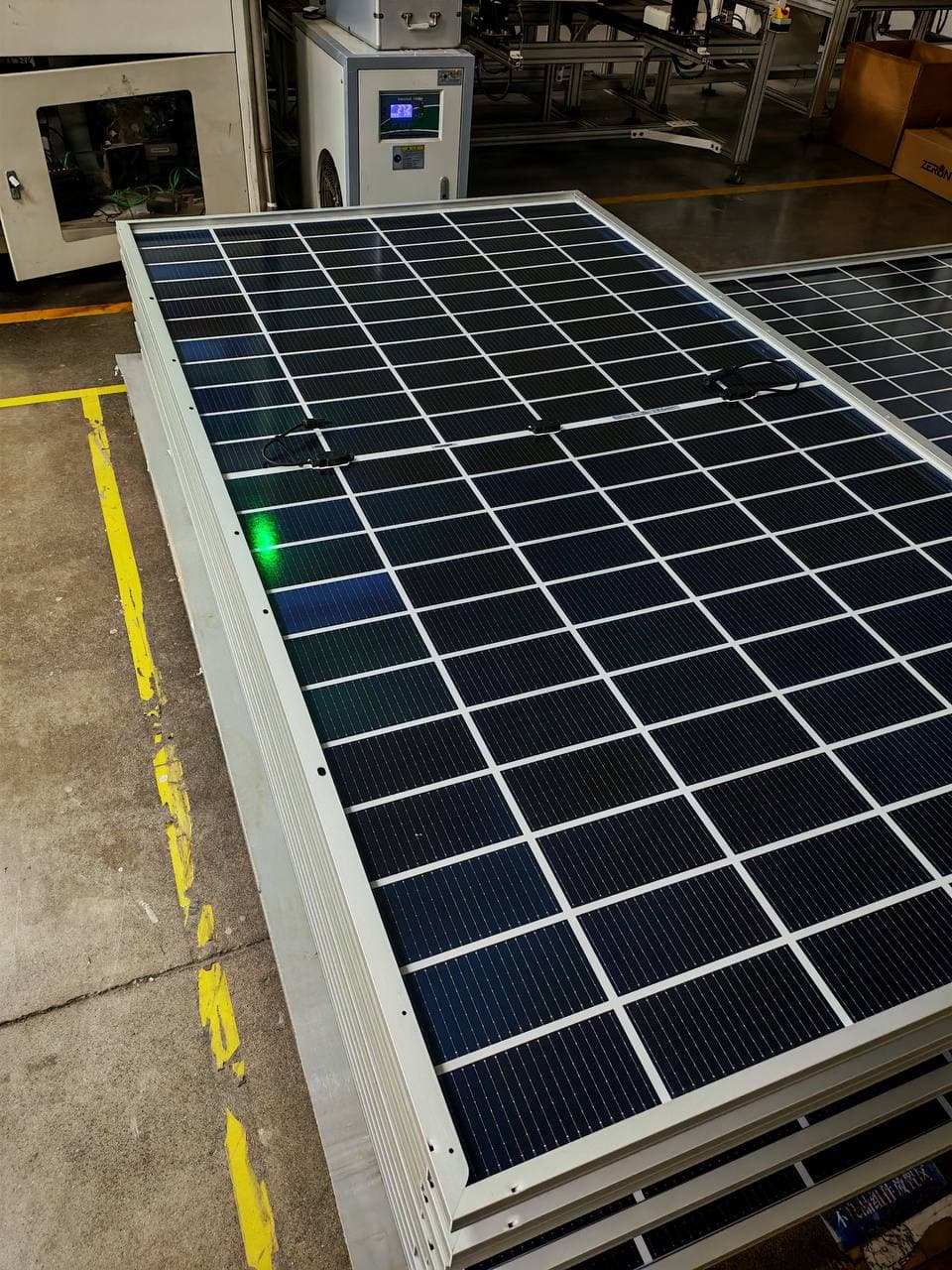 Residential solar panel installation