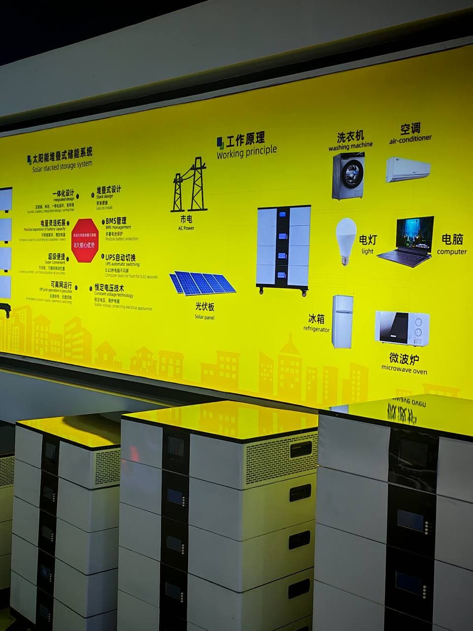 Large scale energy storage systems